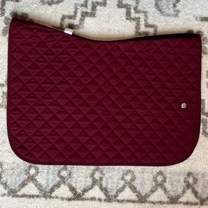 Ogilvy Baby Saddle Pad Burgundy